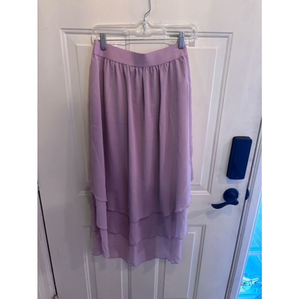 HALARA Lavender Tiered Midi Skirt - Picture 4 of 5